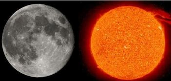 La lluna i el Sol