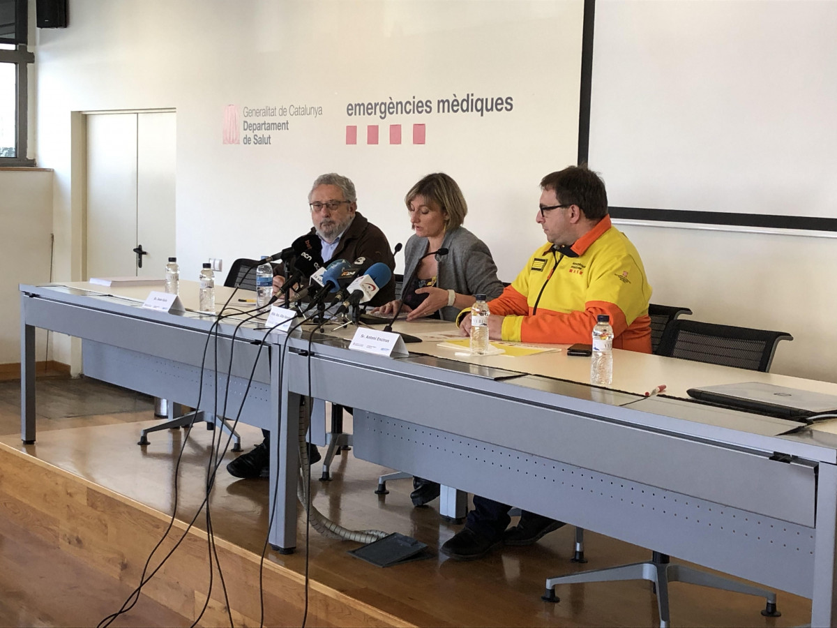 Roda de premsa Vergu00e8s coronavirus