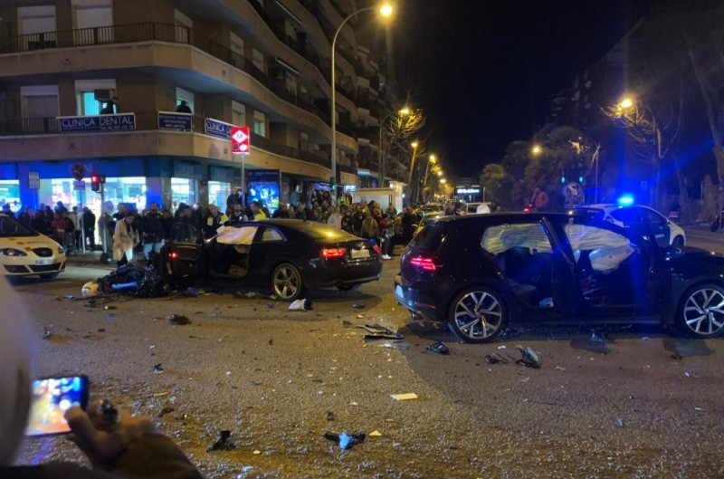 accident Badalona