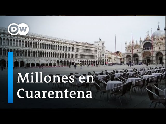 Milions de persones en quarantena a Itàlia