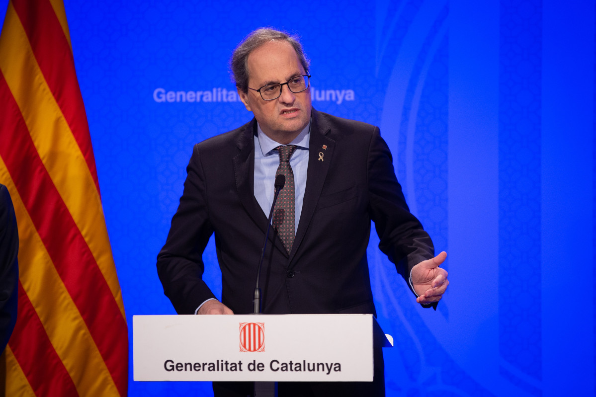 Torra compareix pel coronavirus