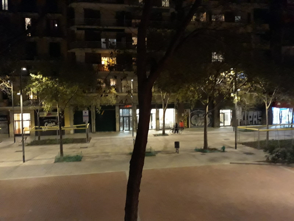 Carrer a l'Eixample de Barcelona.