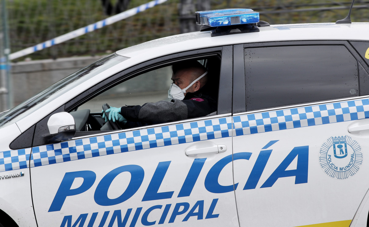 Imatge de recurs d'una patrulla de Policia Municipal de Madrid.
