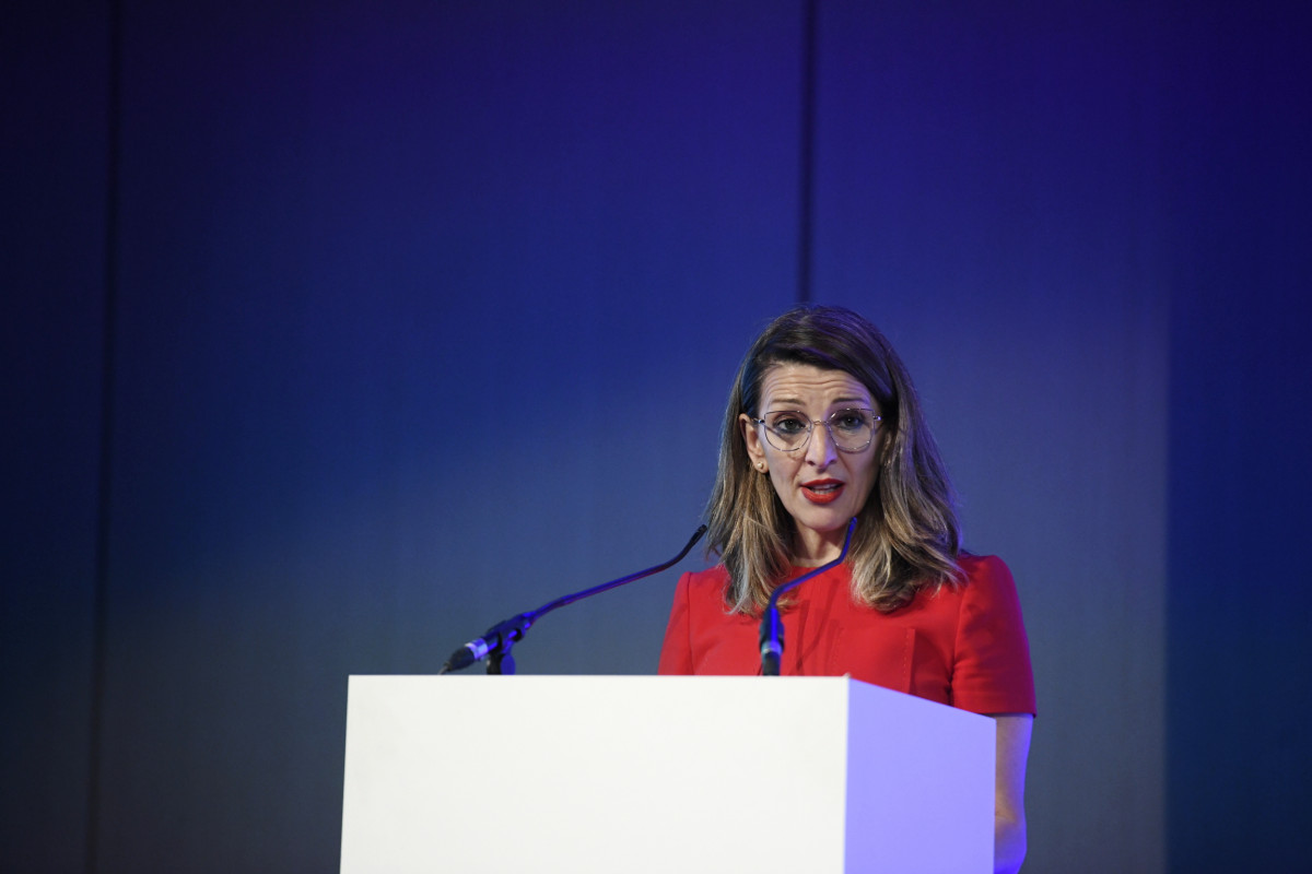 La ministra de Treball i Economia Laboral, Yolanda Díaz