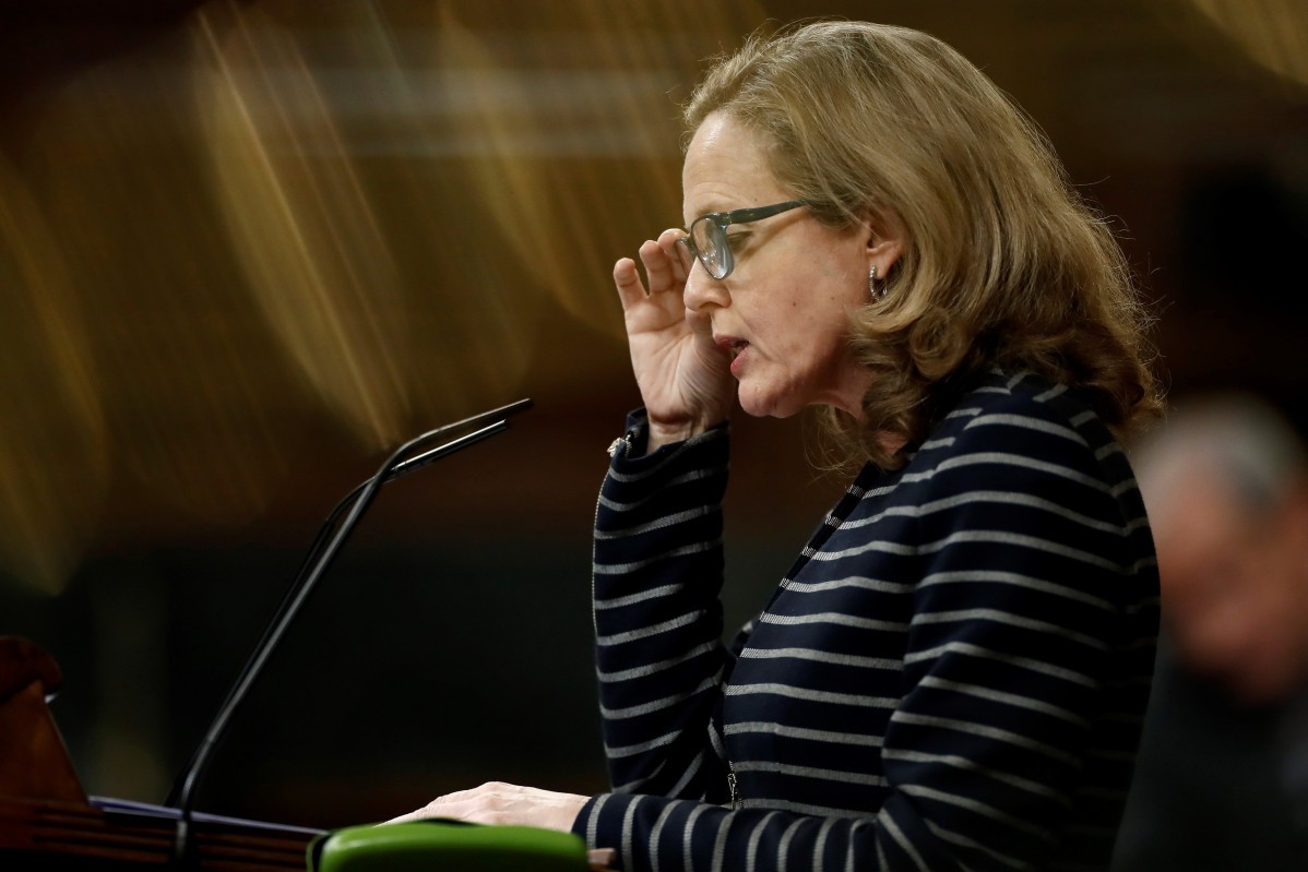La vicepresidenta d'Afers Econòmics, Nadia Calviño