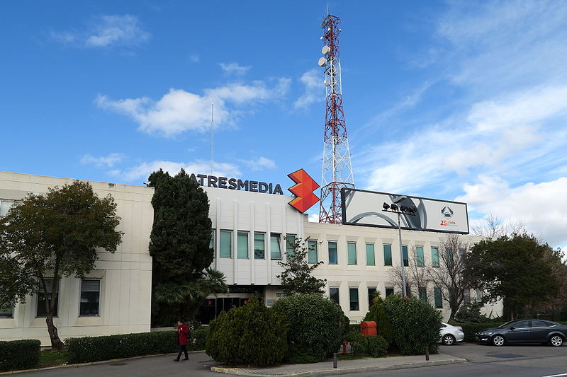 Atresmedia Corporaciu00f3n, entrada principal