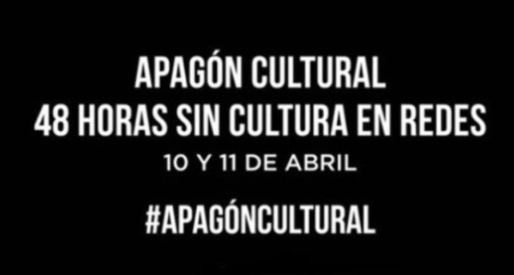 El # ApagónCultural de 48 hores proposat per reclamar més ajudes a el sector es c