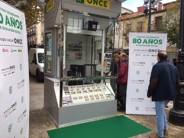 Quiosc de l'ONCE a Sòria