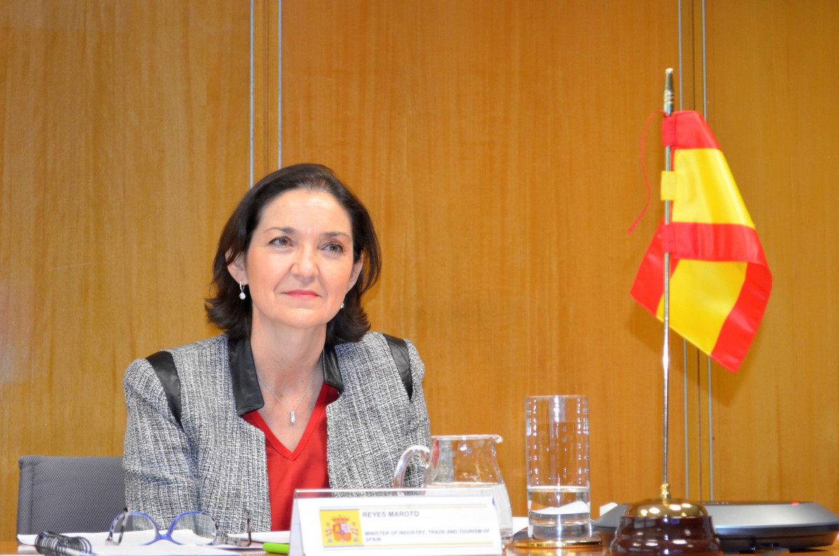 La ministra d'Indústria, Comerç i Turisme, Reyes Maroto.