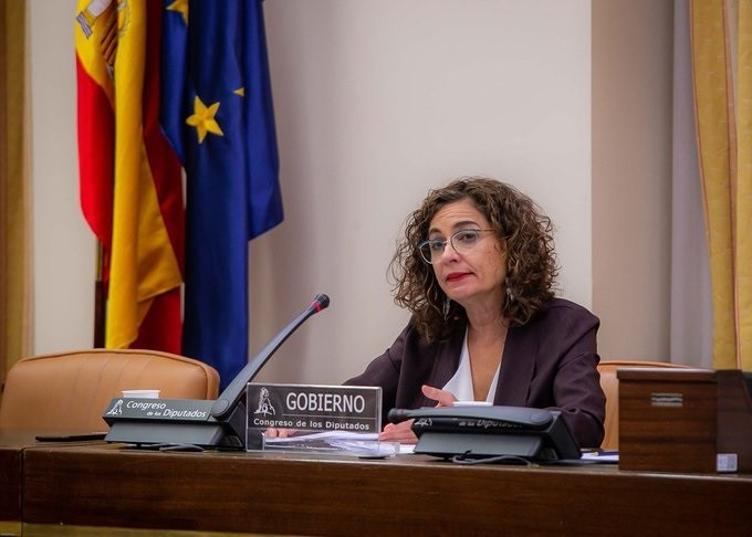 La ministra d'Hisenda, María Jesús Montero, compareix davant la comissió de el ram al Congrés