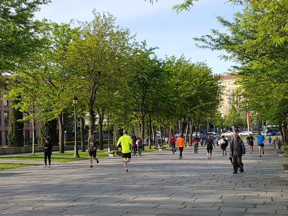Pont de Toledo / Carabanchel En Les Primeres Hores Per Fer Esport