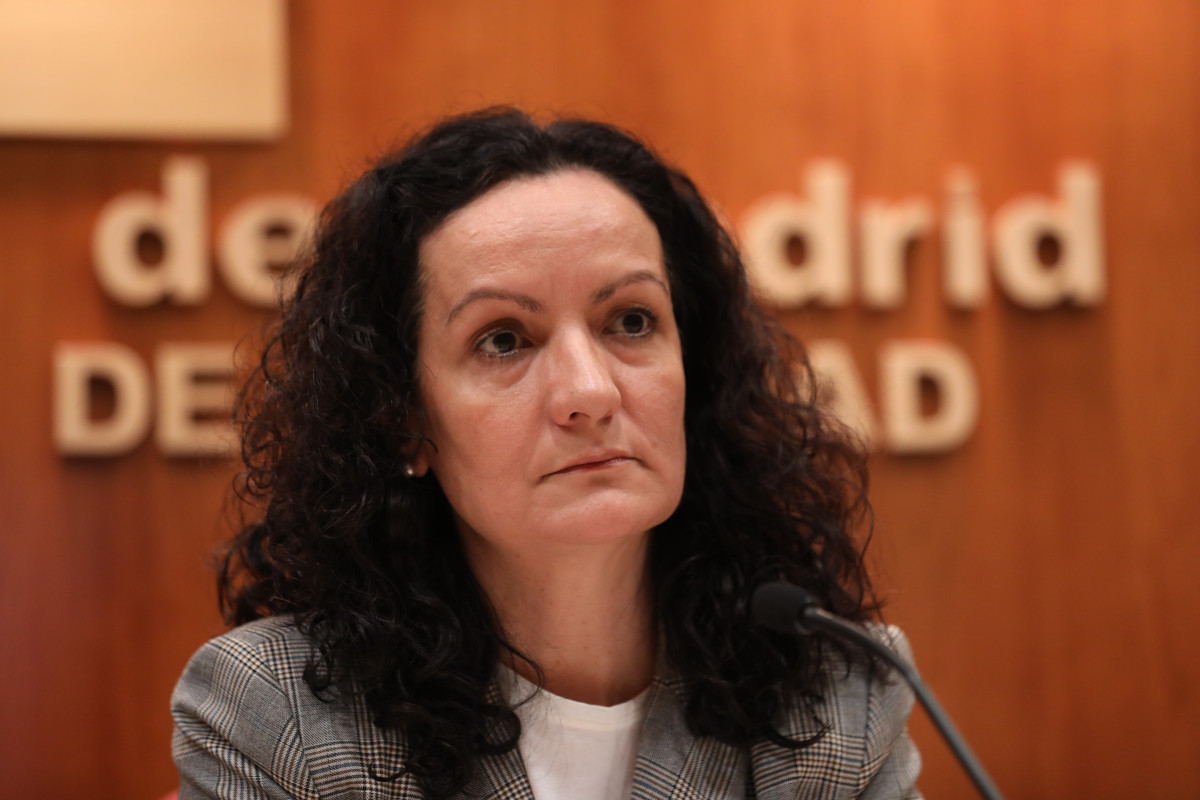 La directora de Salut Pública de la Conselleria de Sanitat, Yolanda Fuentes, compareix per informar sobre el primer cas de coronavirus confirmat a Madrid, a la Conselleria de Sanitat / Madrid (Espanya) 26 de febrer de 2020.