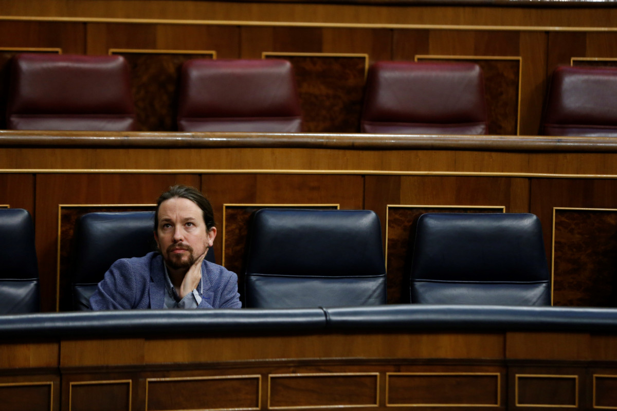 El vicepresident segon de Govern, Pablo Iglesias, al Congrés