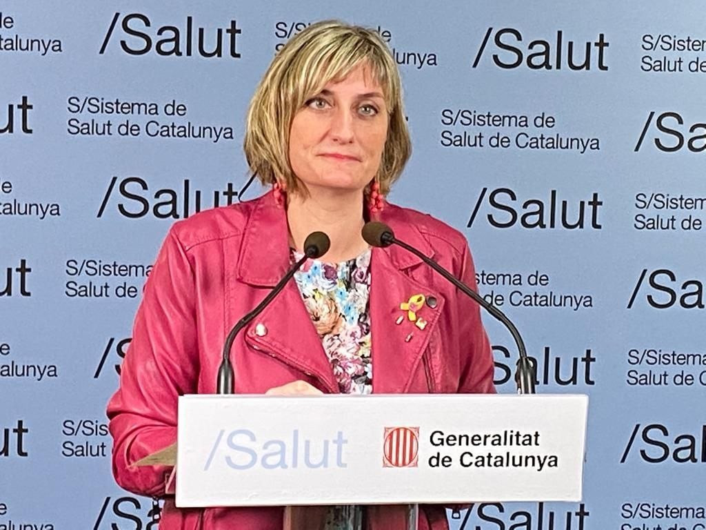 La consellera de Salut de la Generalitat, Alba Vergés