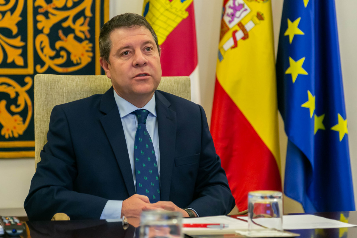 President de Castella-la Manxa, Emiliano García-Page,