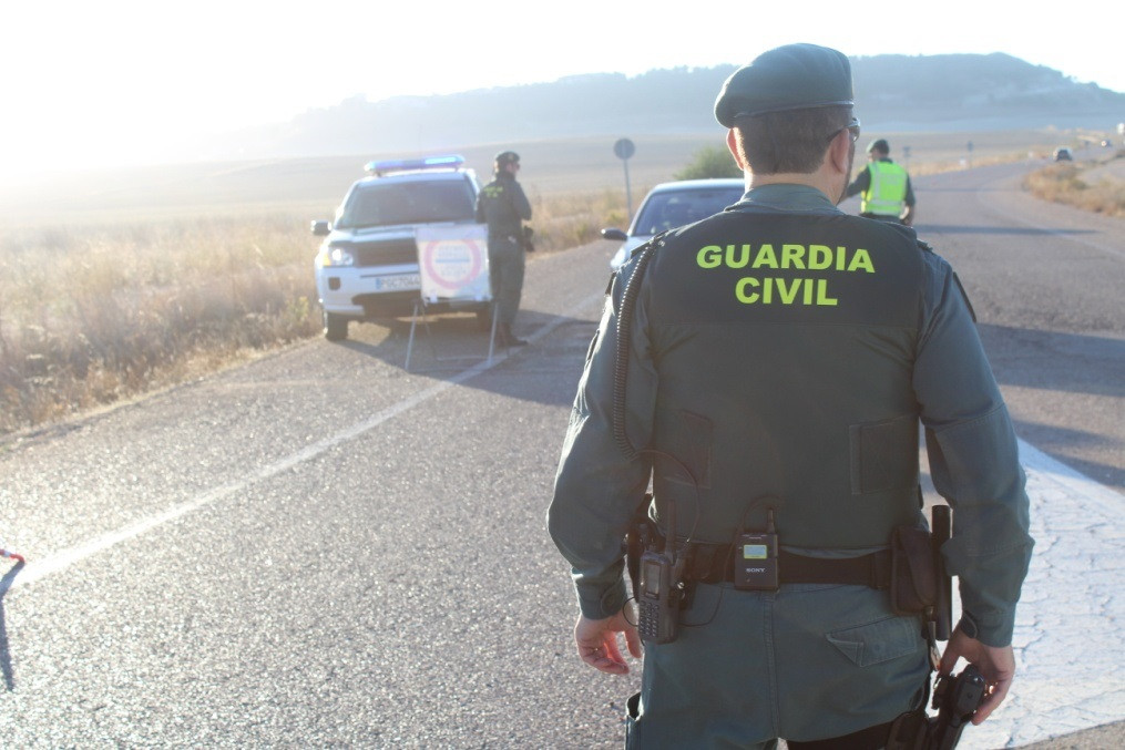 Control de la Guàrdia Civil.