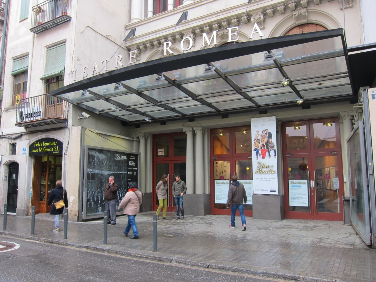 El Teatre Romea de Barcelona (arxiu)