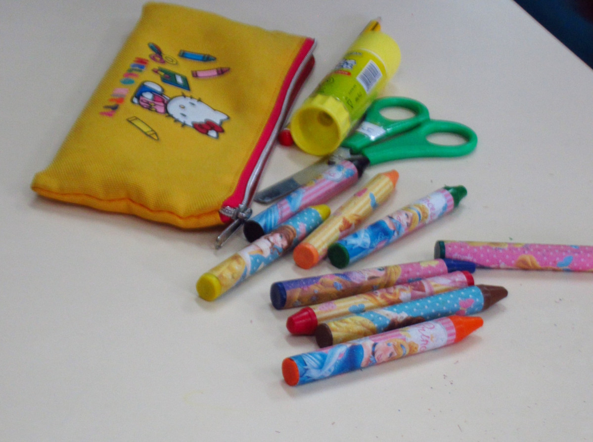 Aula, infantil, escola, material escolar, alumnes