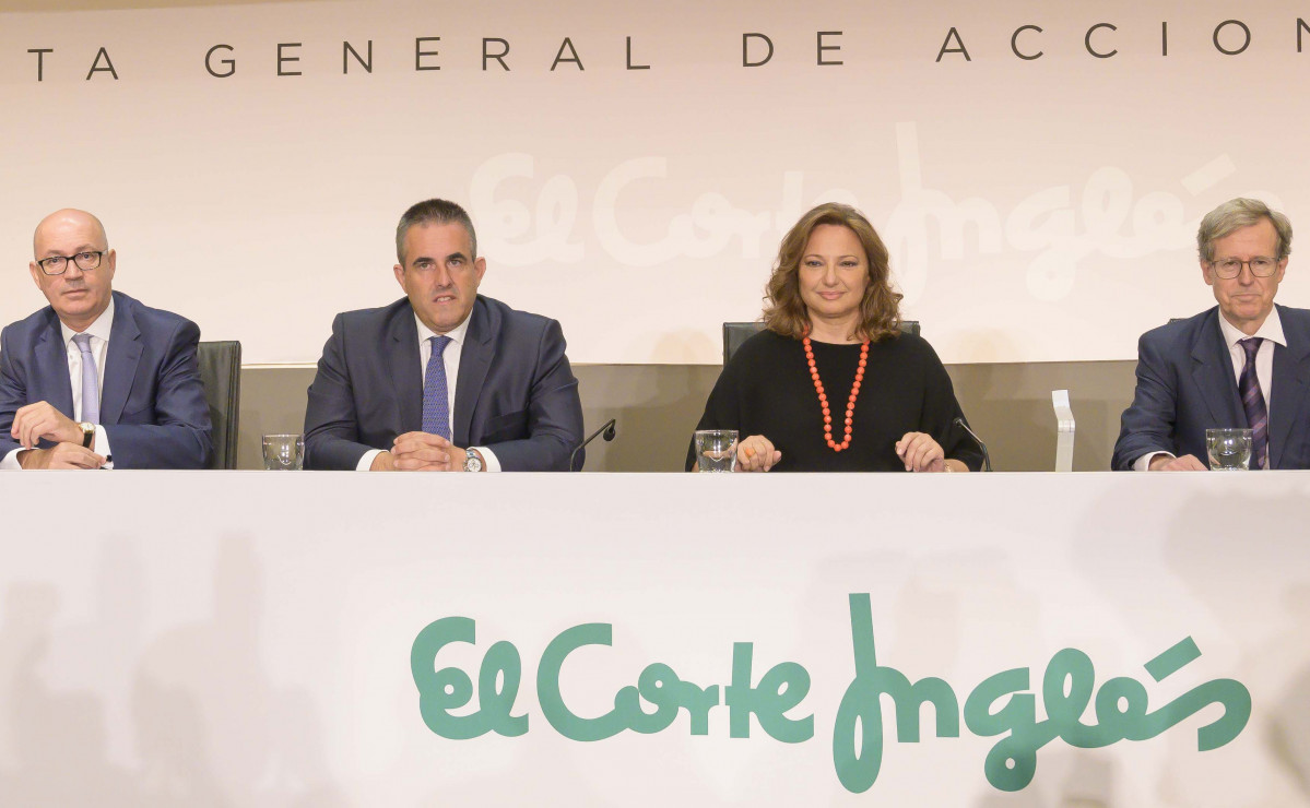 Consell de Adminitració d'El Corte Inglés: Jesús Nuño de la Rosa, Víctor de el Pou, Marta Álvarez, Antonio Hernández Gil