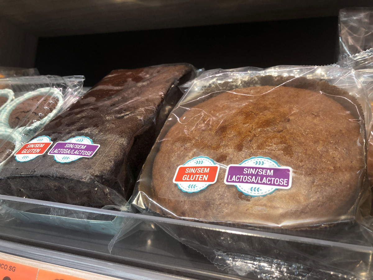 Pa de pessic Carrot Sense Gluten en el lineal de Mercadona