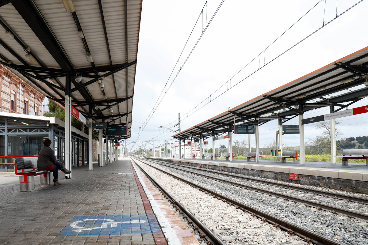 Estació de tren, en una imatge d'arxiu
