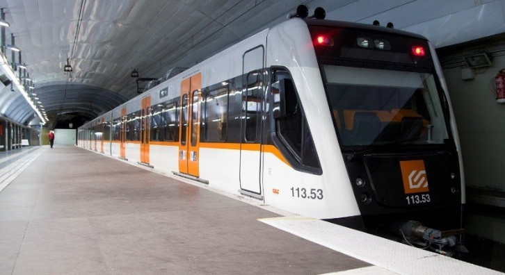 Imatge d'recurs d'un tren de FGC