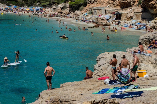 Platja a Eivissa