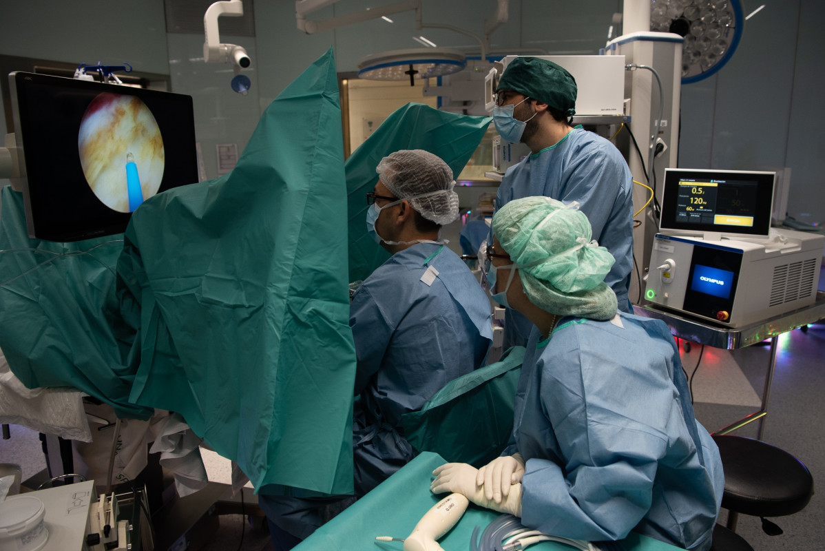 L'Hospital Clínic de Barcelona ha estat el primer hospital d'Europa en aplicar aquesta tècnica