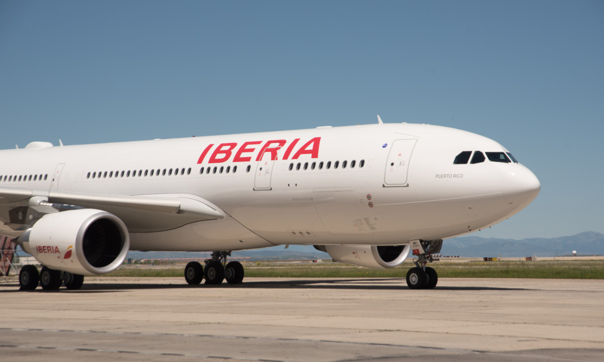Avió d´Iberia.