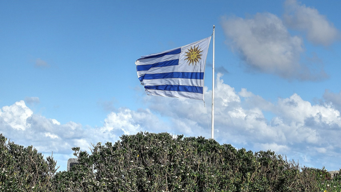 Bandera d'Uruguai.
