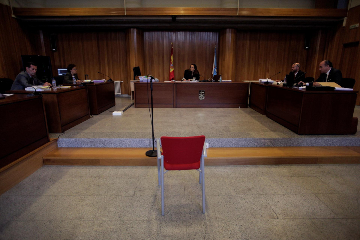 Primera jornada d'el judici sobre la propietat de l'Pazo de Meirás