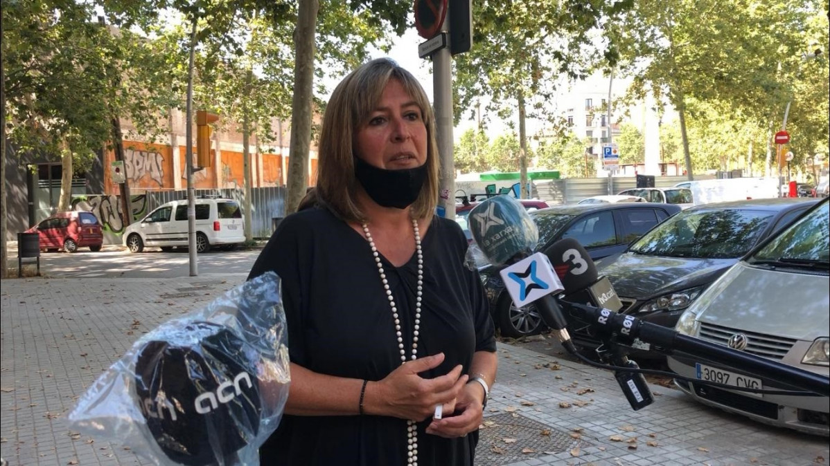 L'alcaldessa de l'Hospitalet de Llobregat (Barcelona), Núria Marín