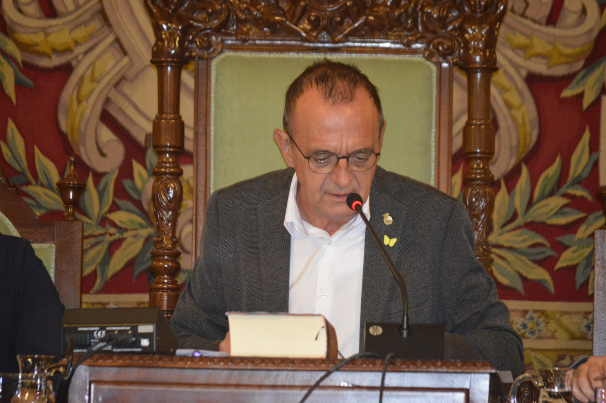 L'alcalde de Lleida, Miquel Pueyo (ERC).