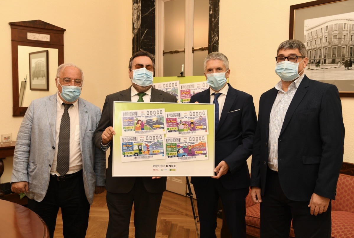 Pere Navarro, Miguel Carballeda, Fernando Grande Marlaska i Joseu0301 Luis Pinto