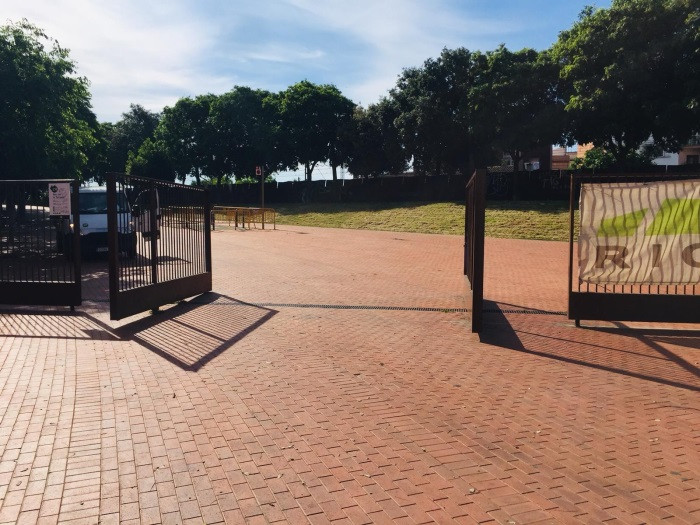 Un parc de l'Hospitalet de Llobregat (Barcelona)