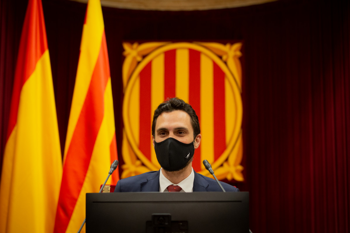 El president de Parlament, Roger Torrent