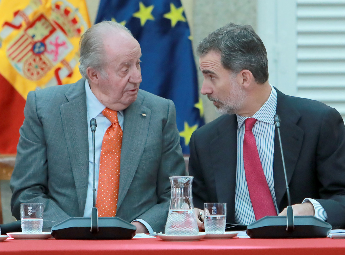 FOTO ARXIU: FELIPE VI I JUAN CARLOS I PRESIDEIXEN LA REUNIÓ DEL PATRONAT DE LA FUNDACIÓ COTEC