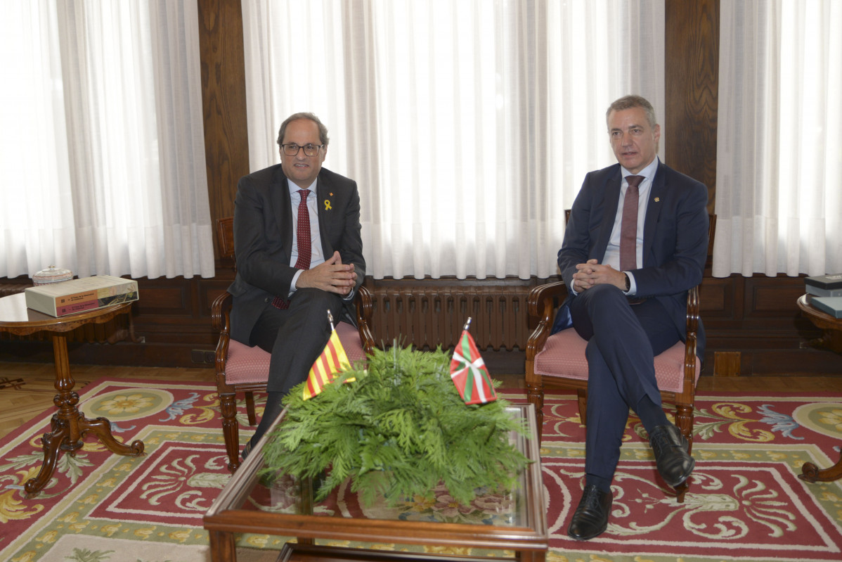 Torra i Urkullu planten a Sánchez i no acudiran a la Conferència de Presidents