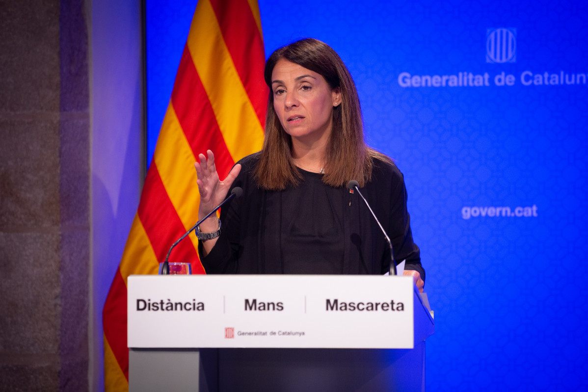 La portaveu de Govern, Meritxell Budó