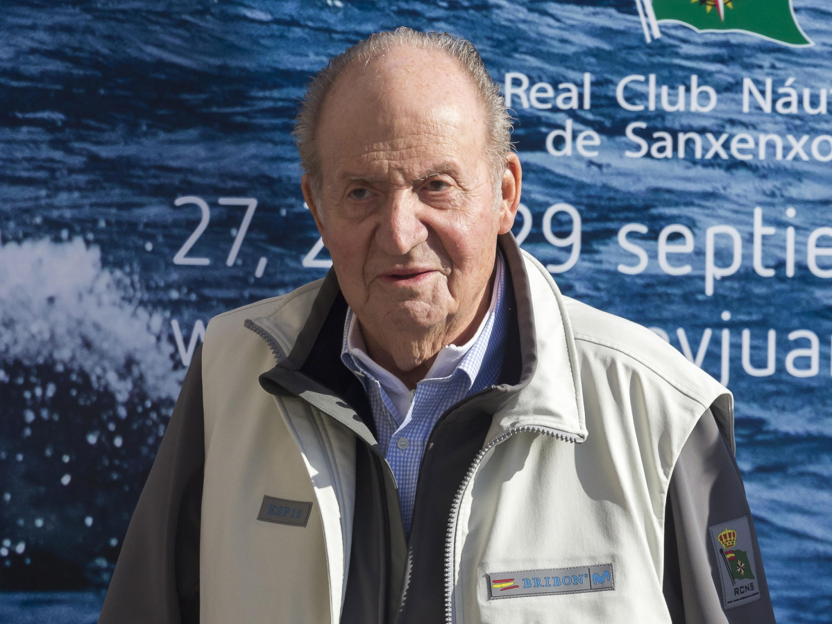 El Rei Joan Carles, en una imatge d'arxiu a Sanxenxo