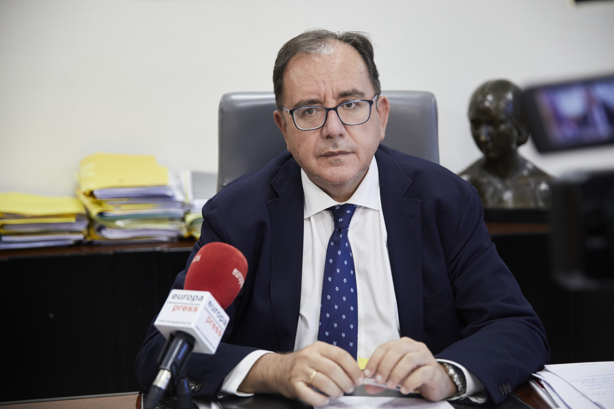El secretari general d'Institucions Penitenciàries, Ángel Luis Ortiz, durant una entrevista per Europa Press