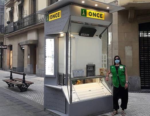 L'ONCE recupera aquest dilluns el sorteig de l'cupó i els seus 19.000 venedors a peu de carrer