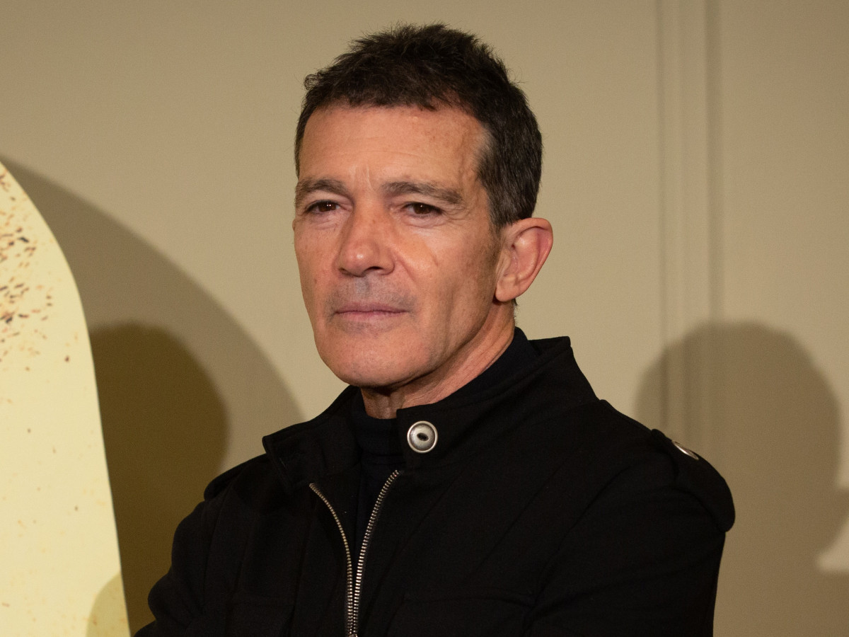 Antonio Banderas, durant la presentació de