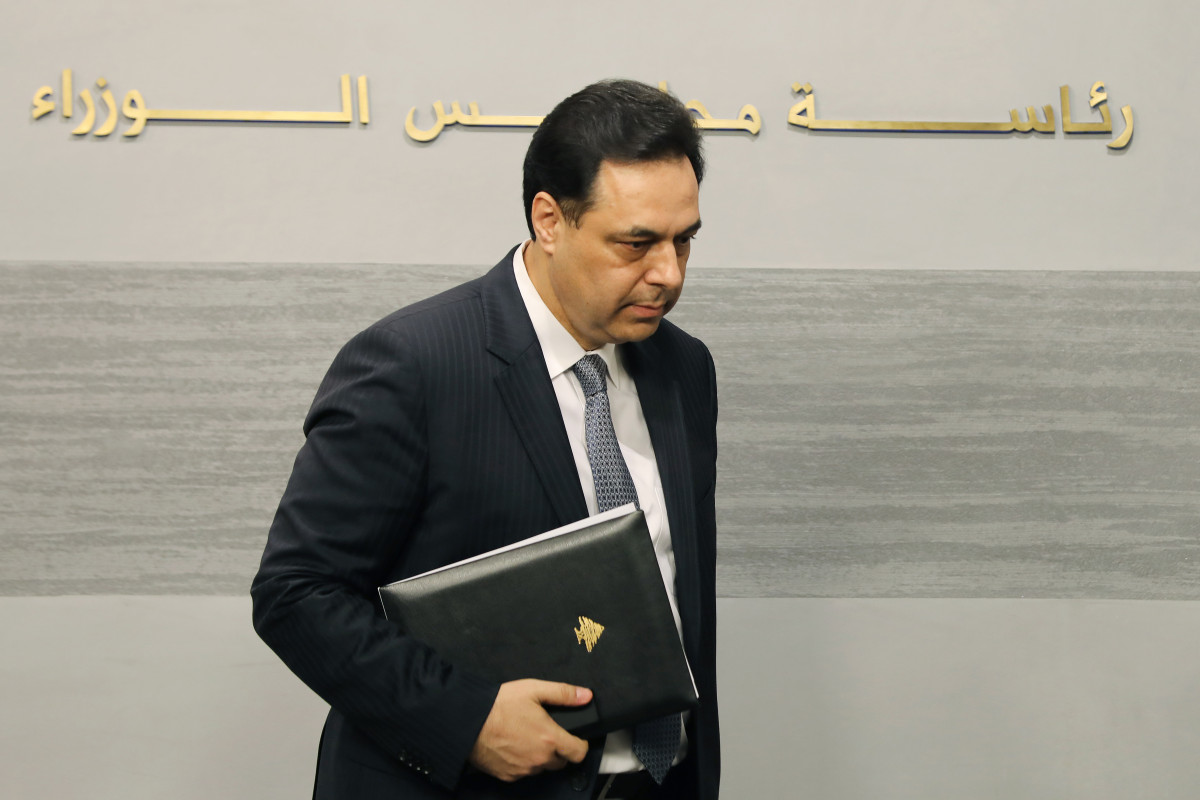 El primer ministre del Líban, Hassan Diab