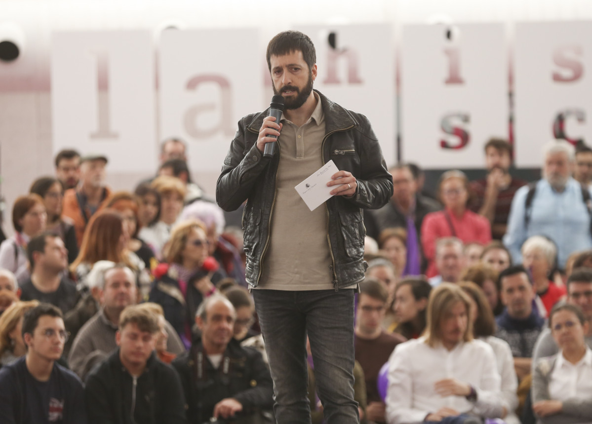 El secretari de Comunicació de Podem, Juanma de l'Om