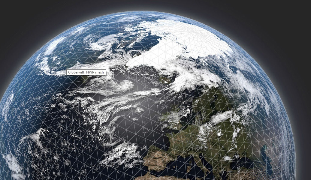 El planeta Terra vist des d'un satèl·lit Copernicus de la Comissió Europea i l'ESA