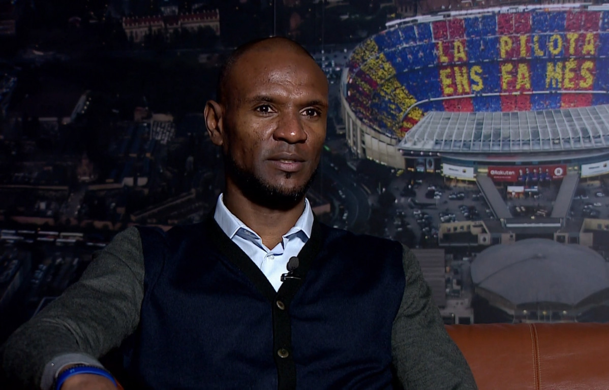 El secretari tècnic de l'FC Barcelona, Éric Abidal