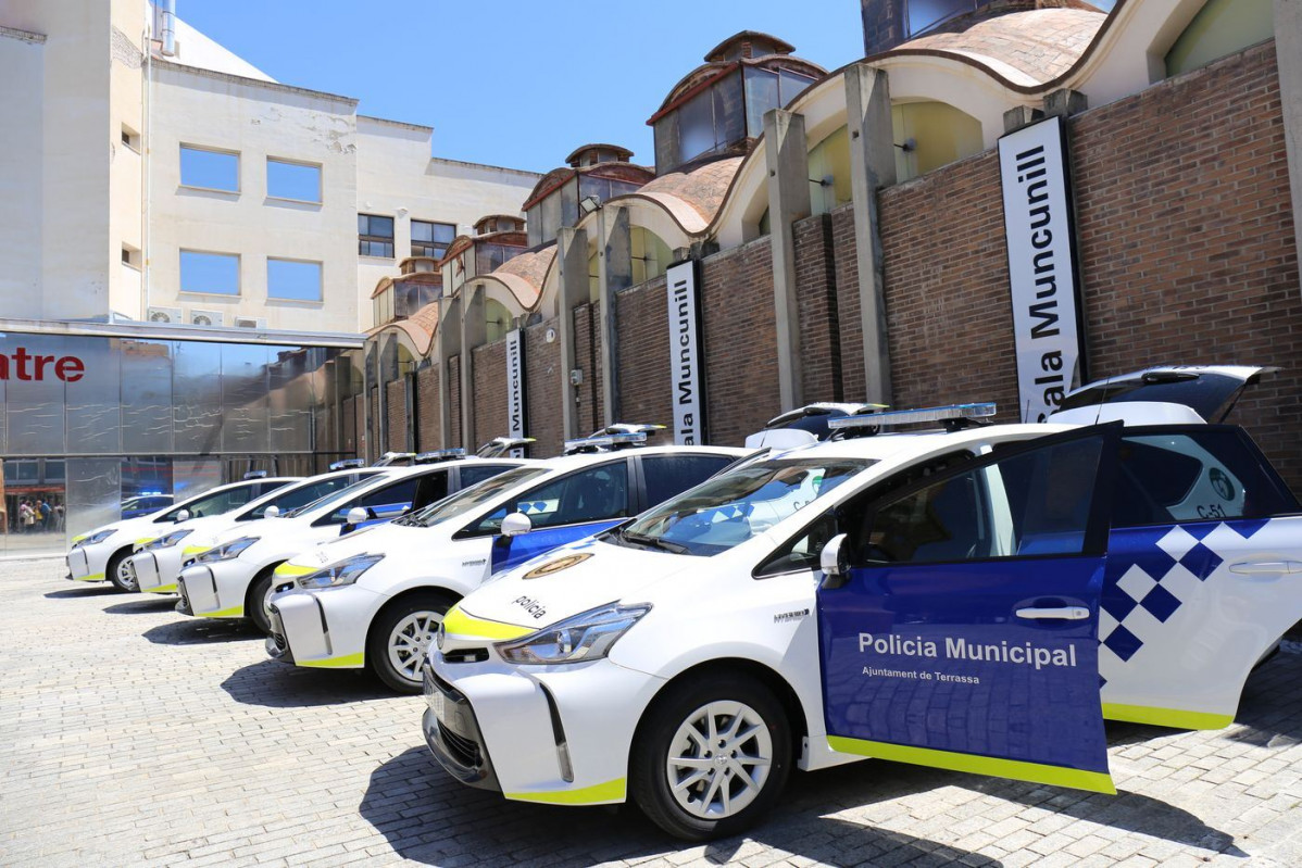 Vehicles de la Policia Municipal de Terrassa