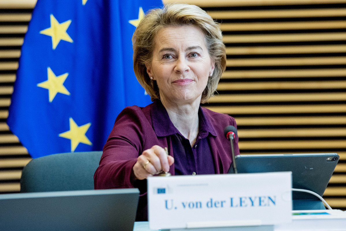 Ursula von der Leyen, presidenta de la Comissió Europea