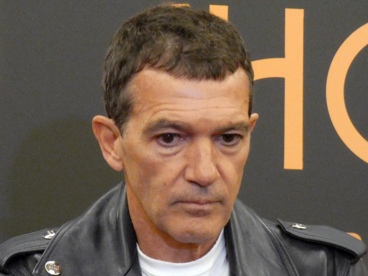 Antonio Banderas, durant la presentació de